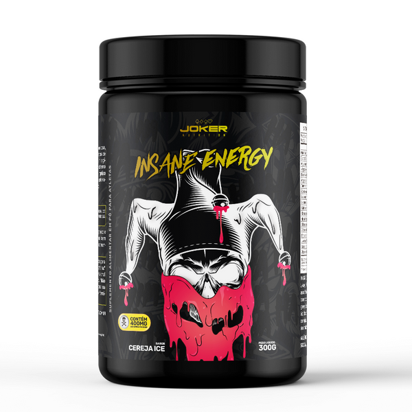 Insane Energy Joker - 300g - 400mg de Cafeina por Dose