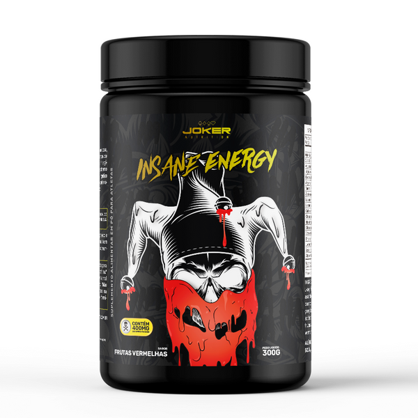 Insane Energy Joker - 300g - 400mg de Cafeina por Dose